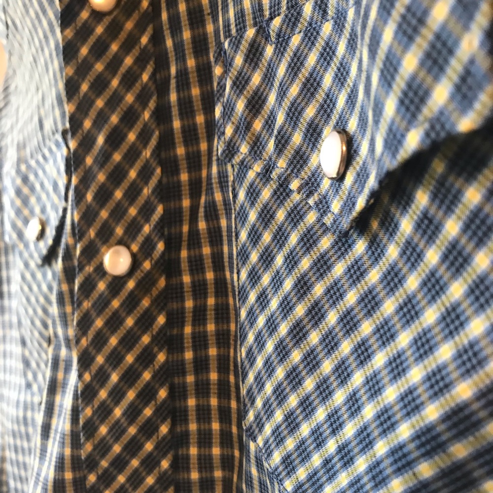 Plaid Pearl-snap - Picture 2 of 5